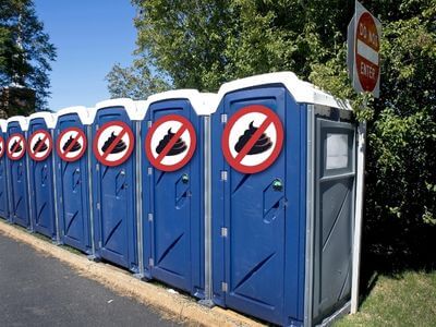 Professional porta potty rental services in Wellford